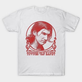 Townes Van Zandt // Retro Faded Style Design T-Shirt